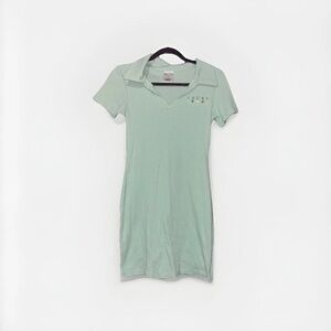 Mint Green Polo Dress